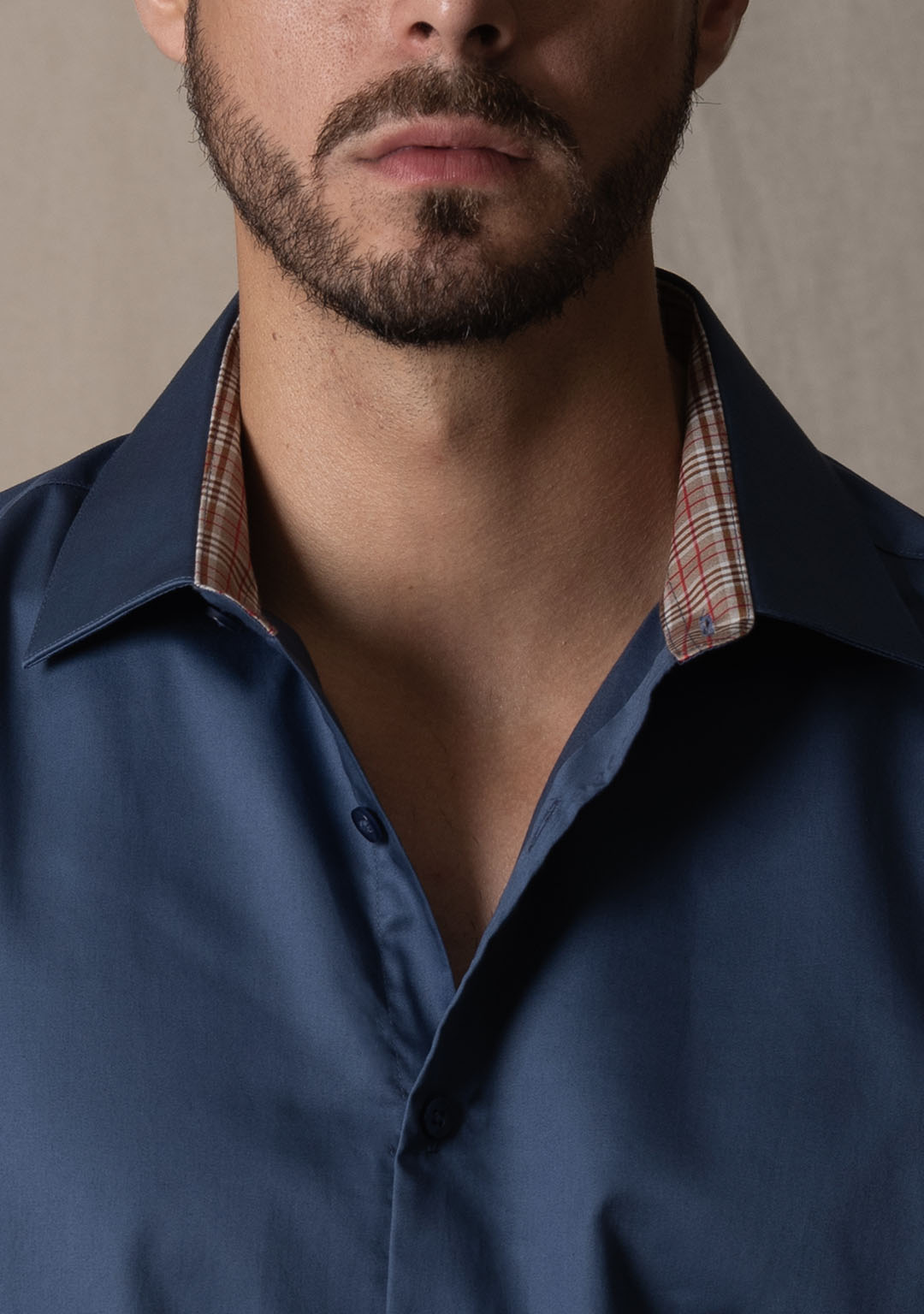 Oxford with Tartan Checks